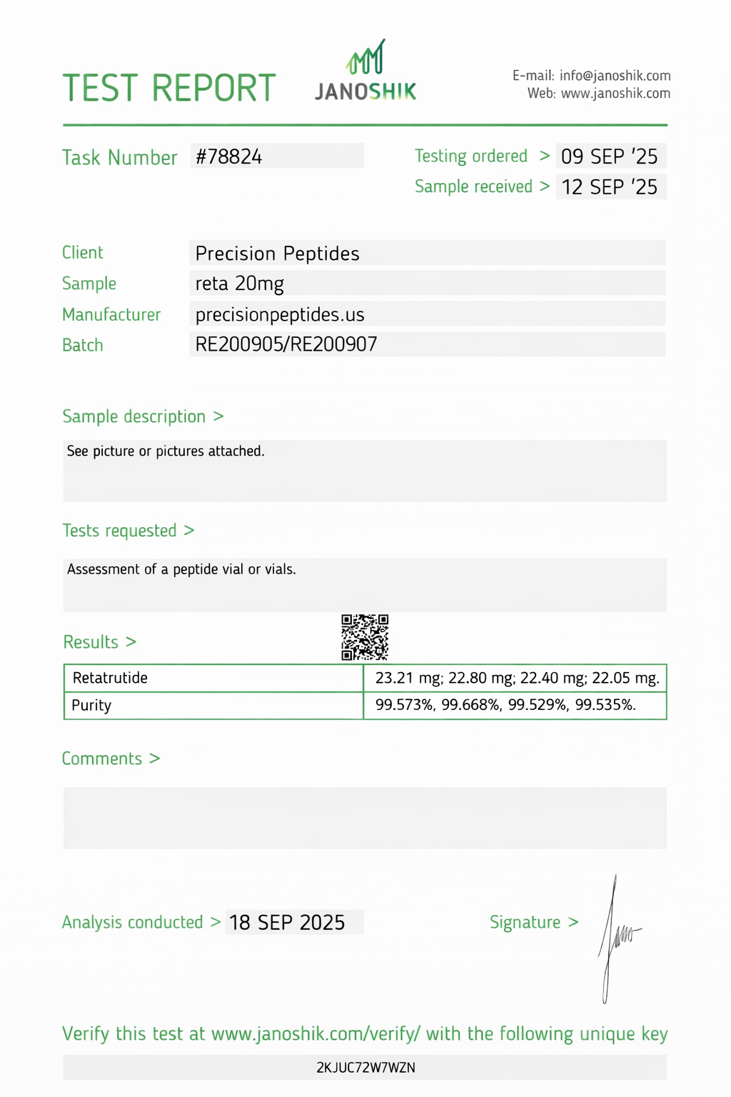 Retatrutide 20mg